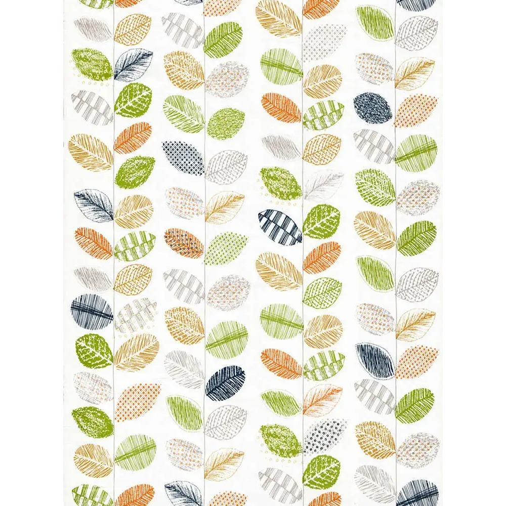 Multi-Color Vinyl Self-Adhesive Contact Paper Peel-and-Stick Leaves Wallpaper Removable for Bedroom Wall Decor