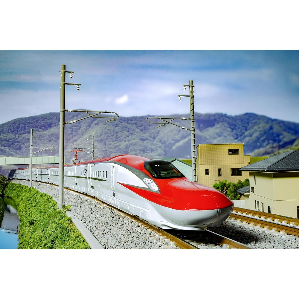 KATO N gauge E6 series Shinkansen Komachi basic set 3-car model train 10-1973