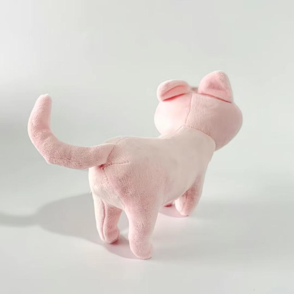 20CM Kawaii Weiches Spiel Bedürftiges Mädchen Überdosis KAngel Cosplay A P Rosa Katze Kuscheltier Kissen Begleitung Schlaf Geschenke Spielzeug für Kinder