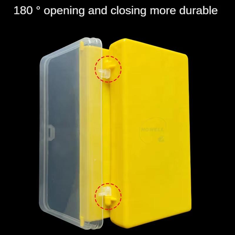 HOWELL 11 Grid Double-Sided ABS Fishing Lure Box 20.6*10.7*4.3cm Tackle Accessory for Lake and River Storage