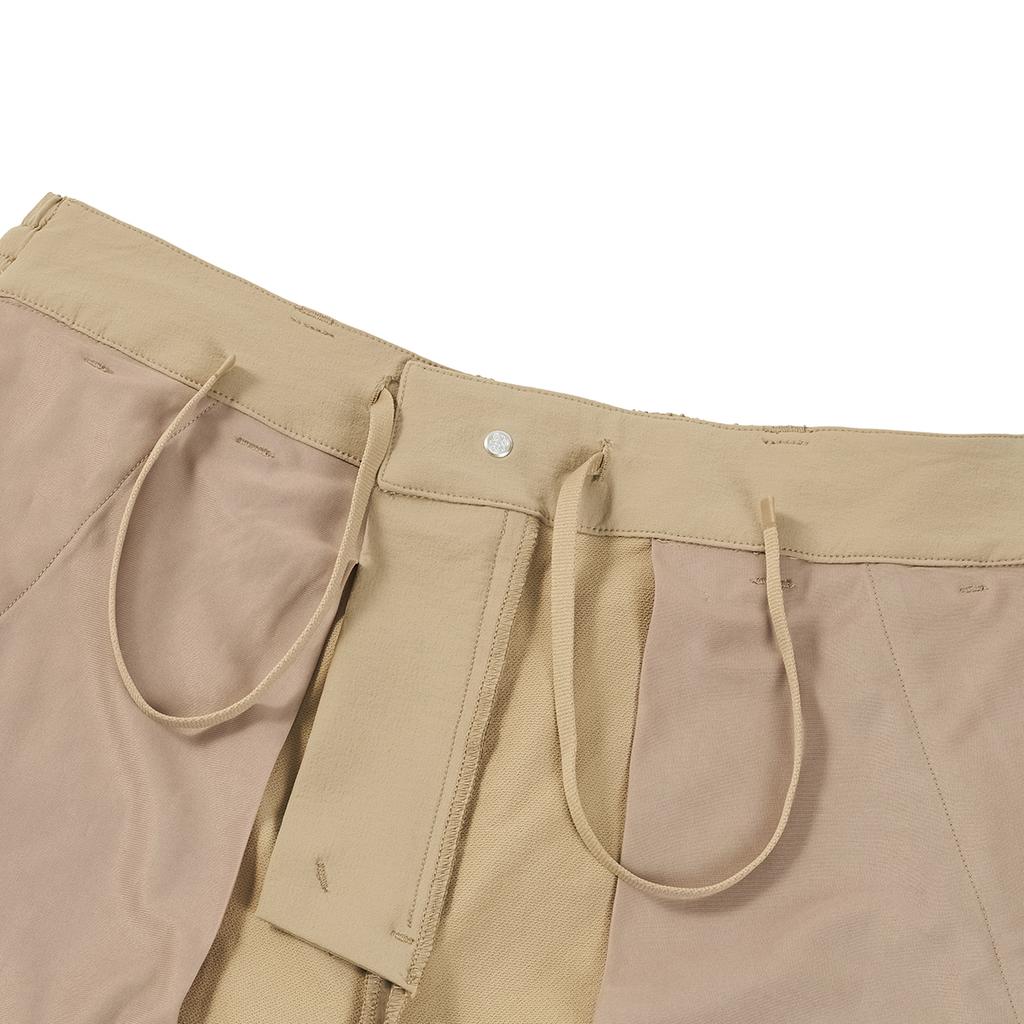 Saucony Modern Binzhou Series Solid Color Logo Versatile Woven Lace-Up Casual Pants Women pants SA1250WP91L-KH032
