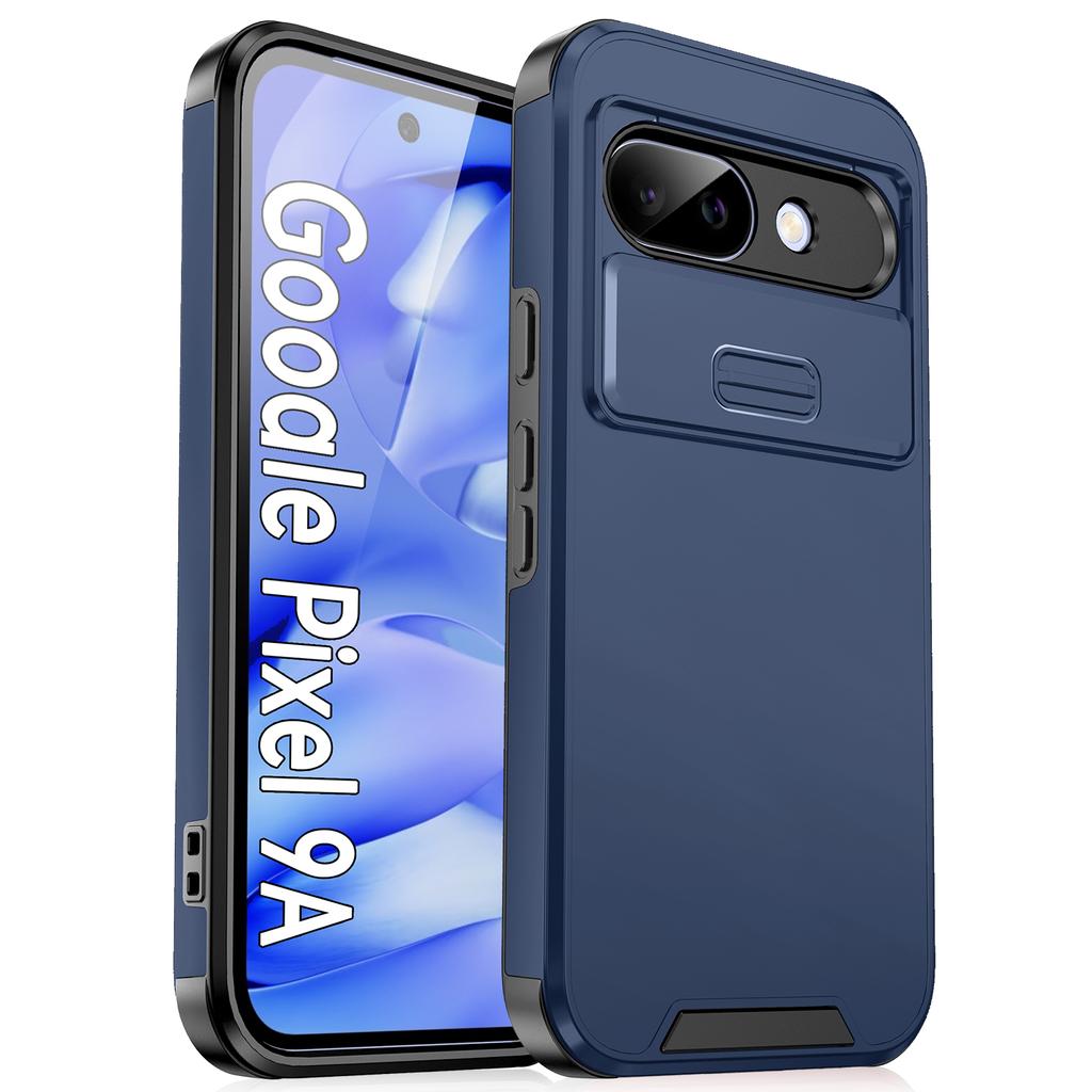 Shockproof Hybrid Dual Layer Defender Cover For Google Pixel 9 Pro XL 9A 8 8A 7 6A Slide Camera Protetion PC+TPU Rugged Funda