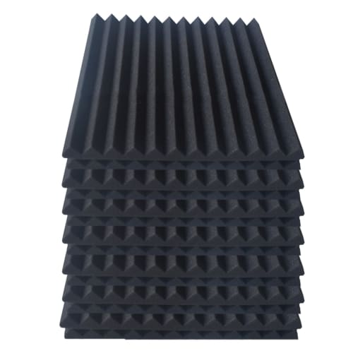 FsGrg [24 Sheets] Sound-Absorbing Material, Soundproofing Material, 30*30*2.5cm, Extra Thick, Soundproofing, Soundproofing, Sound Absorption, Interior