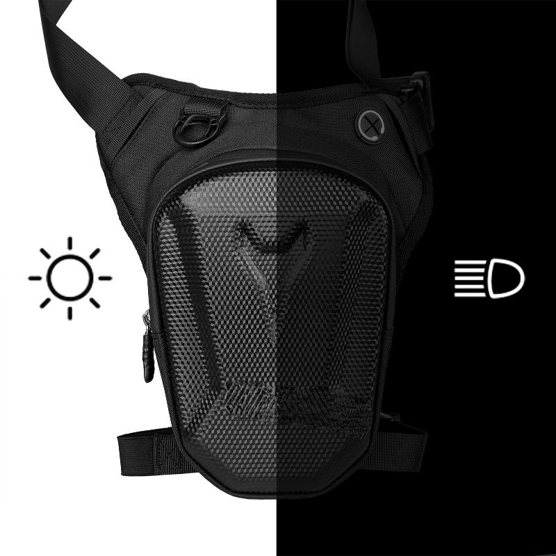 Motorcycle Drop Waist Leg Bag EVA Waterproof Leg Side Bag Belt Hip Bum Luggage Ride Bags Motorbike Phone