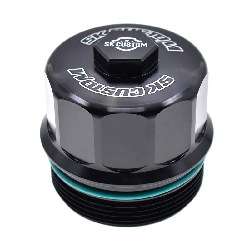 

SK CUSTOM For Mini R55 R56 R57 R58 R59 R60 R61 N12 N14 N16 N18Engine Oil Filter Cap Forged Aluminum Alloy Filter Element Housing чорний