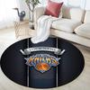 Custom Name New York Knicks2 Round Area Rug,Carpet Rug for Living Room Bedroom Sofa Playroom Decor,Non-slip Floor Mat