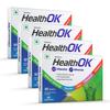 Health Ok Mankind's Multivitamin with Natural Ginseng & Taurine Power; Lemon Flavour,100% Vegetarian (4 X 10 Tablets), 200 Grams