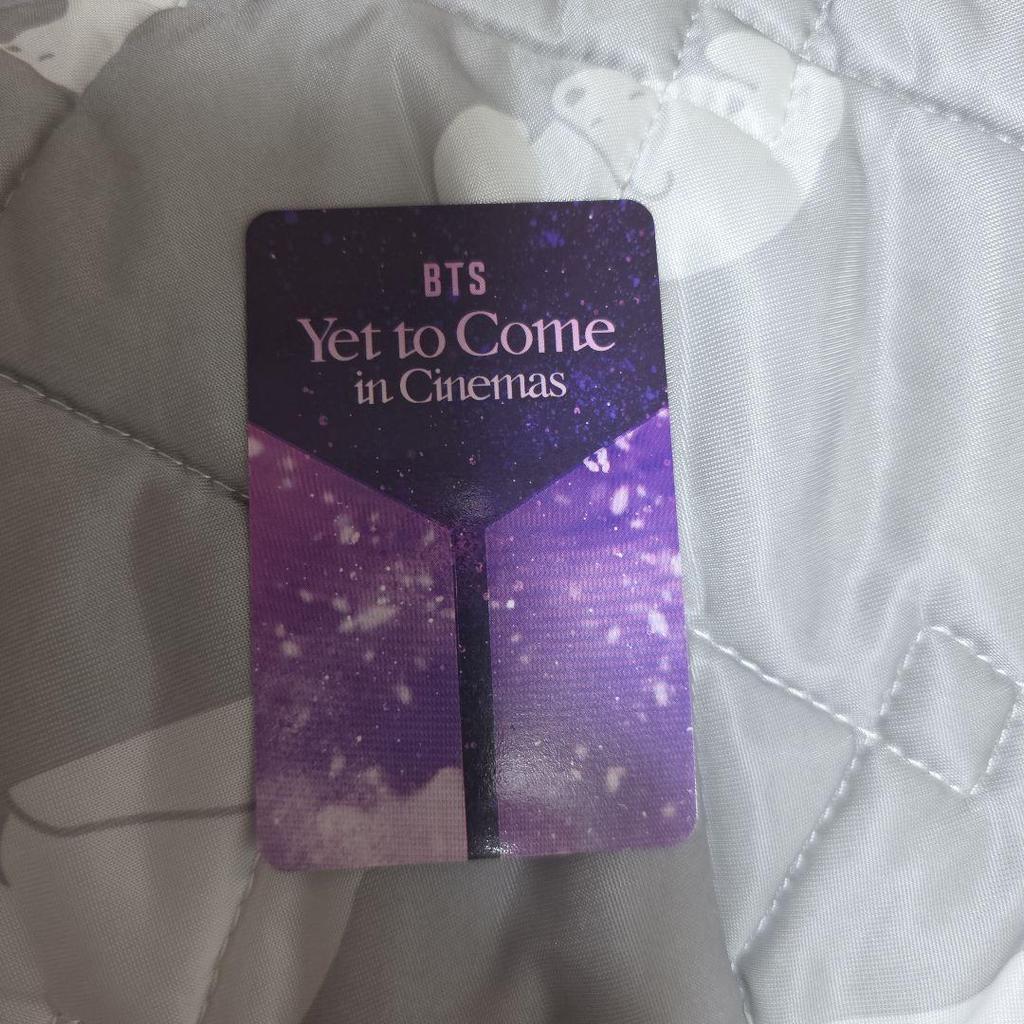 [USED] BTS Yet To Come In Cinemas Jungkook Trading Card