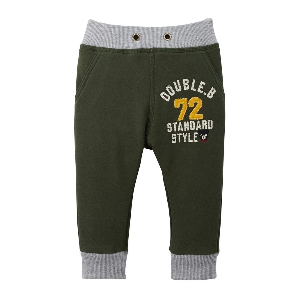 MIKIHOUSE Pants 130cm Khaki DOUBLE_B 63-3203-452