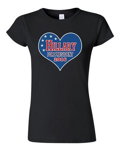 Junior Hillary for President 2016 Love Vote Election Campaign DT T-Shirts Tee Unisex T-Shirt S