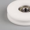 8*50*12Mm Wide Slot 5/7Mm U Groove Roller Guide Wheel Pom Nylon Groove Wire Rope Bearing
