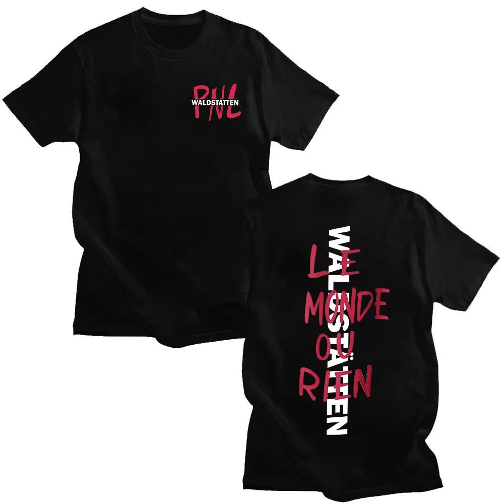 2026 Rapper PNL Que La Famille Le Monde Chico Album T-Shirt Unisex Unisex Mode Hip Hop Kurzarm-T-Shirts Lässiges T-Shirt Oberteil