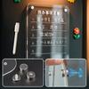 Acrylic Refrigerator Magnet Calendar Board Magnetic Handwritten Erasable Message Board Whiteboard Memo Weekly Planner