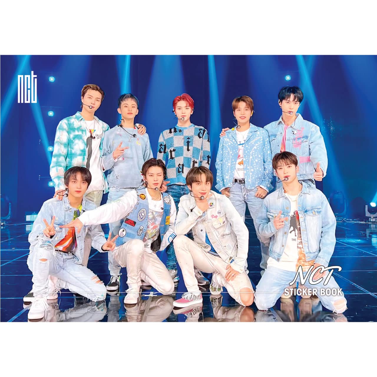 

Книга наклеек DECO Наклейки 16 листов K-STAR (NCT)