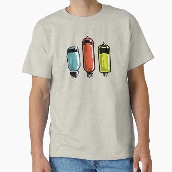 Vacuum Tube Trio Classic Tshirt Made In Usaaus Tshirt S2xl S