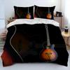 Bedding Set Classical Electric Guitar 3D Printed Duvet Cover BeddingSet Comfortable Breathable Luxury Sheet Cotton Bedding