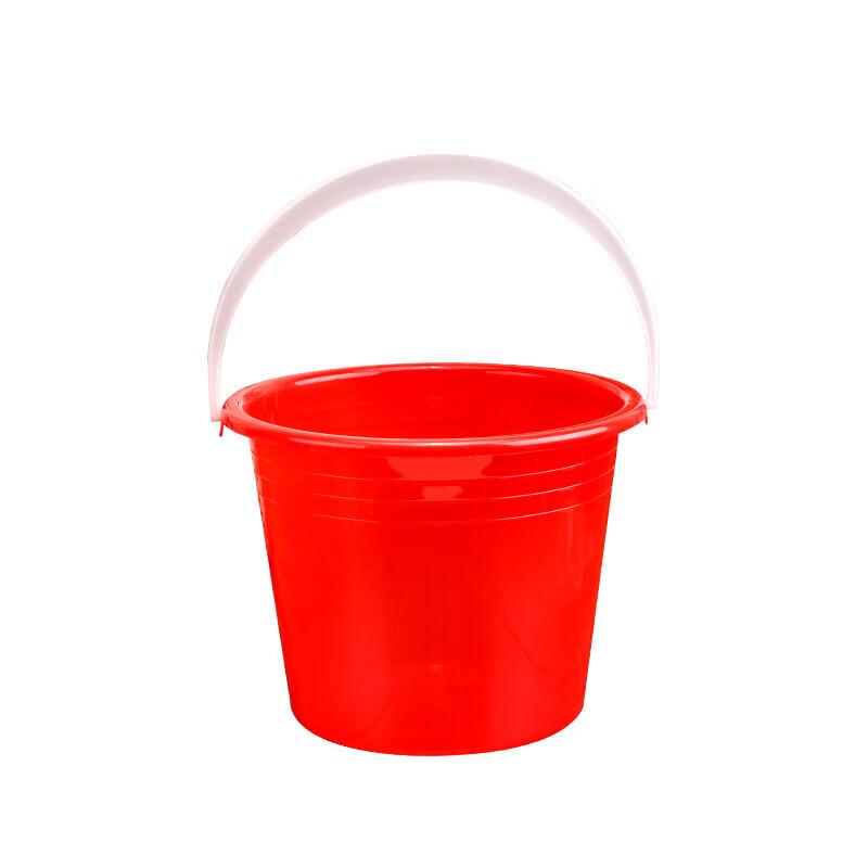 Small Red Plastic Bucket