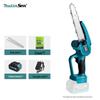 8-Inch Rechargeable Lithium Battery Handheld Electric Chainsaw for Garden and Wood Cutting