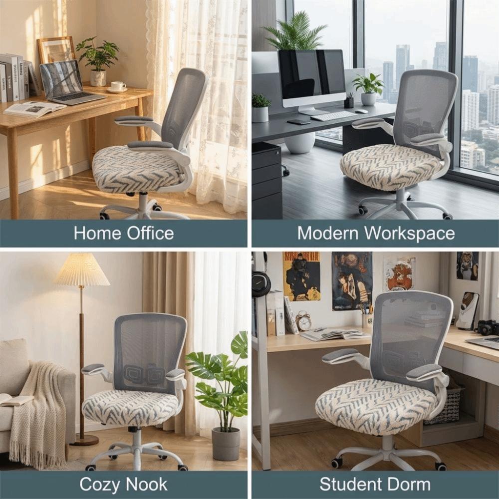 Anti-Slip Computer Chair Seat Removable Chair Seat Protector Elastic Chair Cover  Desk Chair