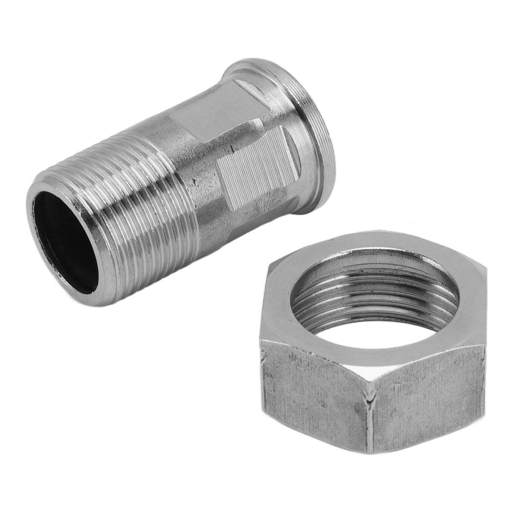 Stainless Steel Pipe Fitting Plumbing Butt Joint Adapter Spa Hot Tub Components Hardware G3/4 To G1