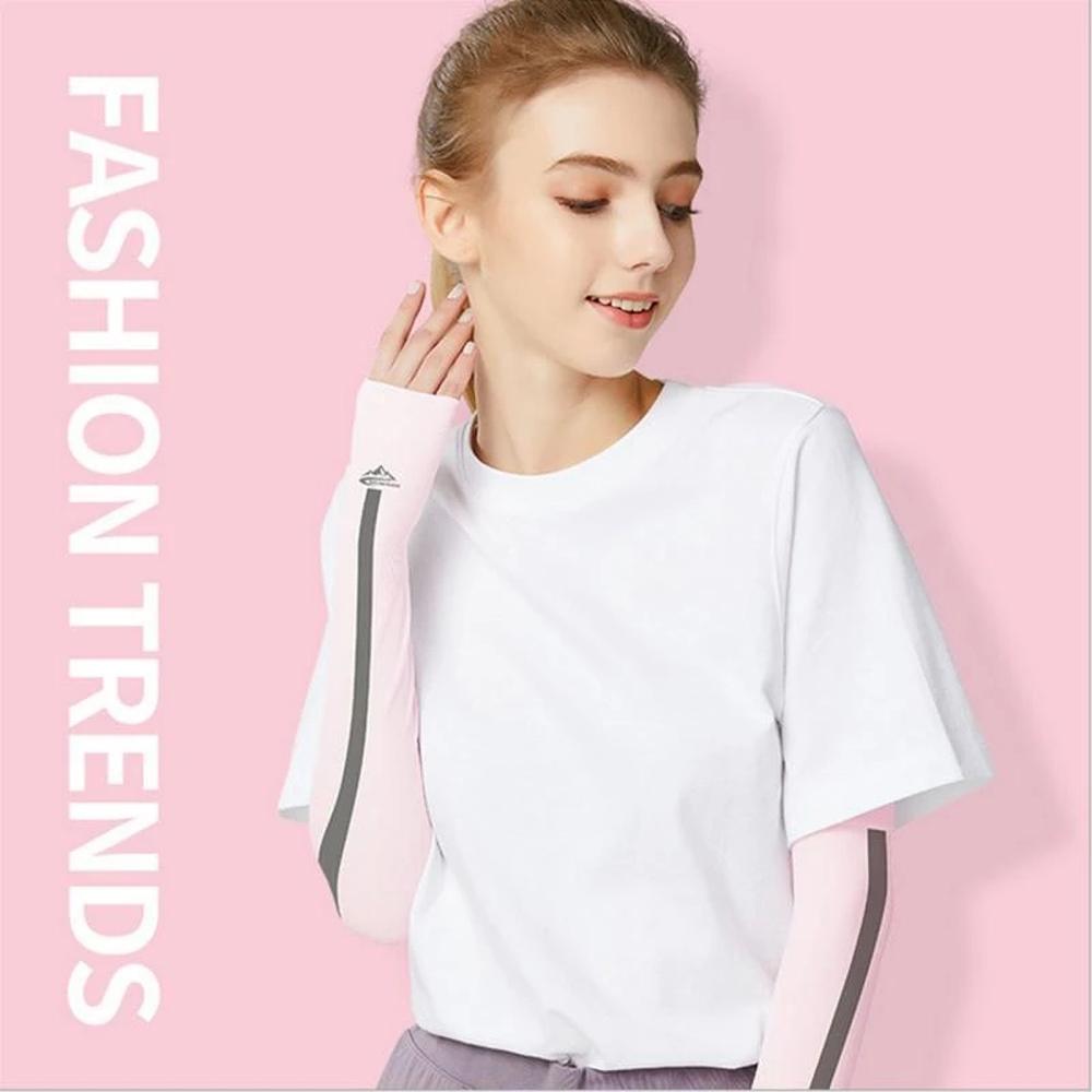 Dry Anti-slip Arm Warmer UV Sun Protect Cycling Arm Sleeves Sunscreen Sleeve Ice Silk Sleeve