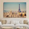 Paris Eiffel Tower Landacape Posters and Prints Scandinavian Modern Nordic Style Wall Picture for Kids Room Kitchen Home Decor