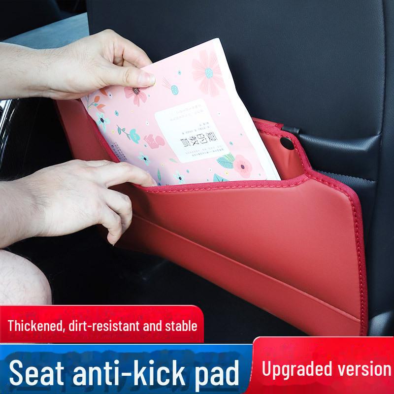 Car Seat Back Protector & Storage Bag - Anti-Kick, Anti-Dirty, Anti-Stepping Pad