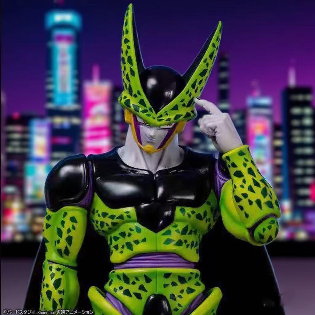 Perfect Cell Standing Pose Dragon Ball Figure Model Ornament Boxed