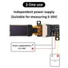 High Accuracy Mini Digital Voltmeter DC 0-30V 0.5 Inch OLED Display 5Hz 10Hz Adjustable for Lab Use 1 PCS