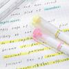 3pcs Double Ended Highlighter Pens Set Juicy & Light Color Marker for Reading Drawing Art Painting
