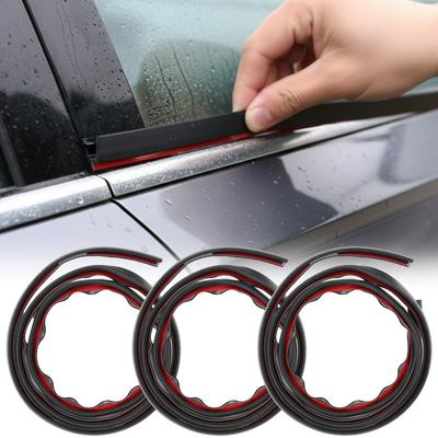 Car Door Glass Seal Strip Waterproof Noise Insulation Fillers Replacement Auto Window Seal for Car Water Leak DIY Repair Parts