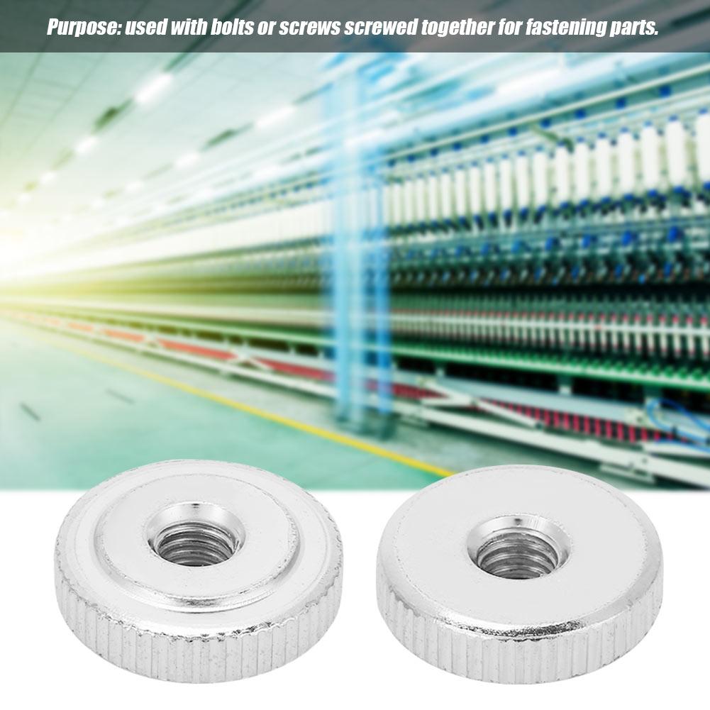 10Pcs GB807 M4 M5 M6 M8 M10 Handle Nut Knurled Thumb Nuts(M3)