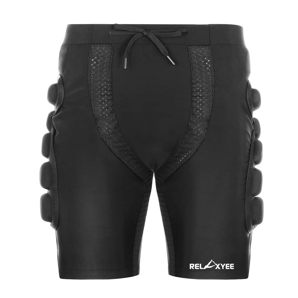 Ski Shorts with 3D Butt Pads 2cm Thick Women"s Protective Padded Ski Pants Short Ice Skating