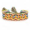 European & American Cross-border Embroidery Bracelet | Handmade Tassel & Letter Logo
