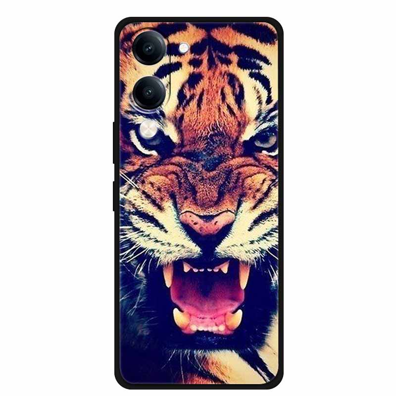 For Vivo Y29s Case Phone Cover Black Silicone Soft Case for Vivo Y19s GT Cover 6.74" Shell Dustproof Coque VIVO Y19sGT Y29 S 5G