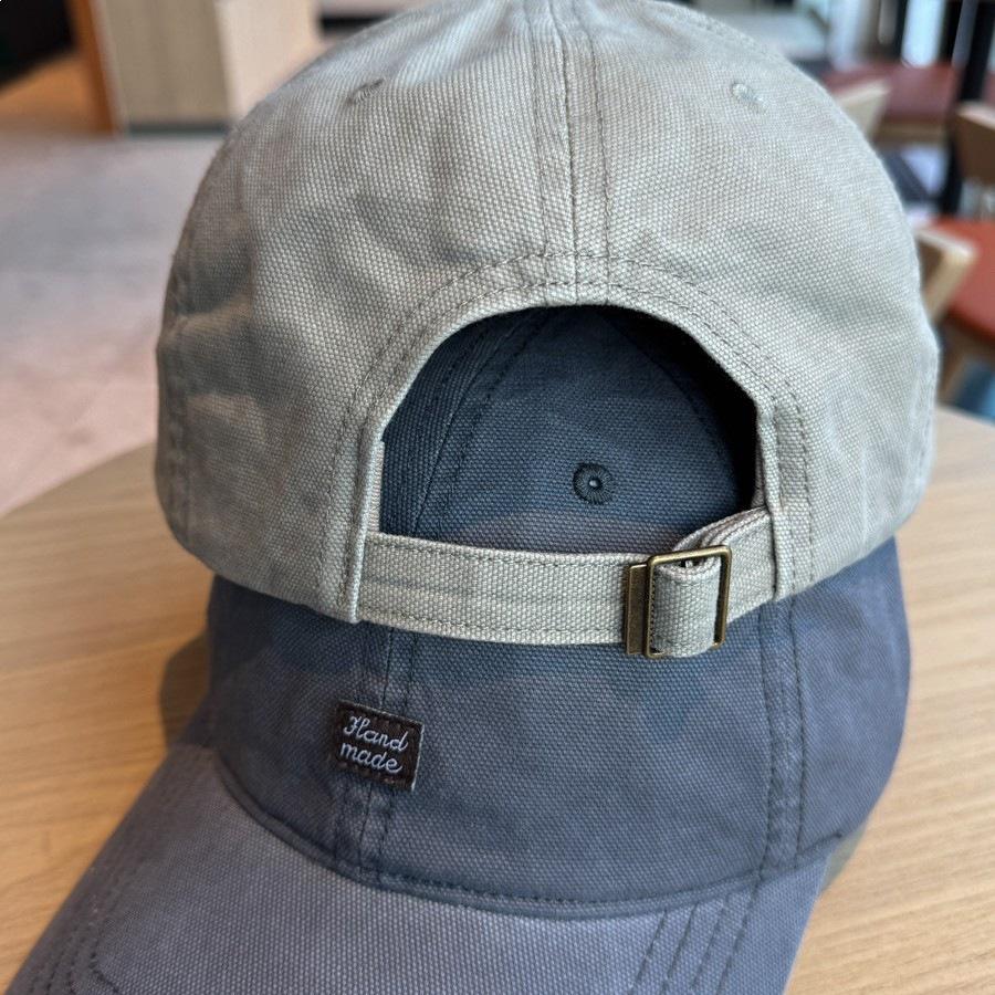Small Square Standard Ami Kaji Cap American Retro Men's and Women's New Four-season Big Head Circumference Wide Brim Baseball Hat Cotton