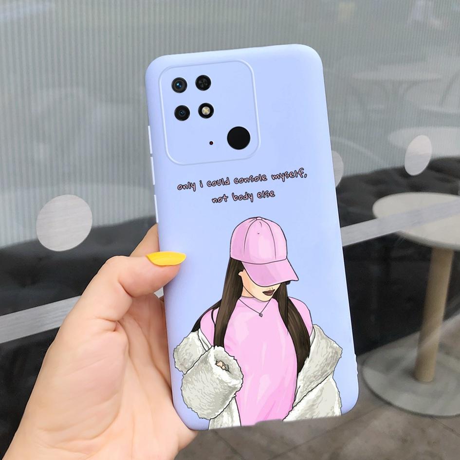 For Xiaomi Redmi 10C Phone Case New Popular Flower Painted TPU Cover For Xiaomi Redmi 10C 4G Bumper Redmi10C NFC 2022 Soft Funda