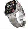 Metal Link Bracelet For Apple Watch Band 45mm 44mm 42mm 46mm 41mm 40mm 49mm Stainless Steel Wristband iWatch 10 9 8 7 6 5 4 Belt
