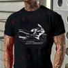 Men's Japanese ST1300 Pan-European Motorcycle Graphic Tshirt Short Sleeve O-Neck Tops