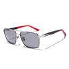 Vintage Metal Sunglasses With Polarized Protection For Fashion Trendsetters