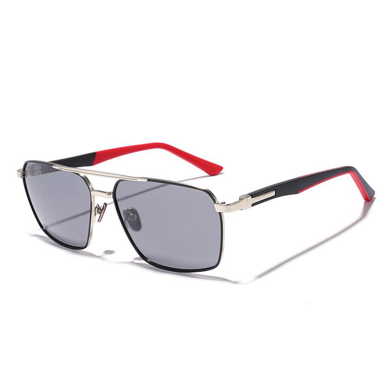 Vintage Metal Sunglasses With Polarized Protection For Fashion Trendsetters