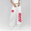Drawstring Design Sweatpants Women Street Dance Hip-hop Sports Pants for Women Summer All-match Long Pants Woman