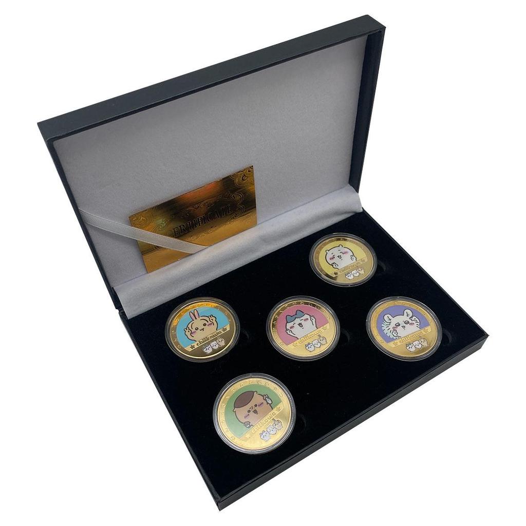 Coleção de Presente de Moda Nota Dourada Comemorativa Edição Prata Chiikawa