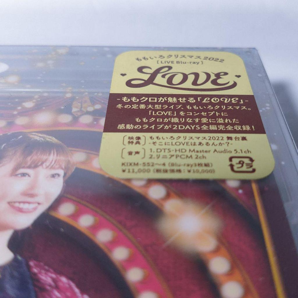 [USED] Blu-ray 3-disc set Momoiro Christmas 2022 Live Idol Bonus