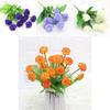 Elegant 9 Heads Artificial Carnation Silk Flowers Bouquet For Home And Wedding Decor