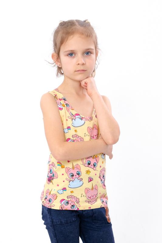 

Бавовняна майка для дівчинки – М’який кулір та яскравий дизайн, На будь-який сезон, 6072-002-5 HC 104 лимон