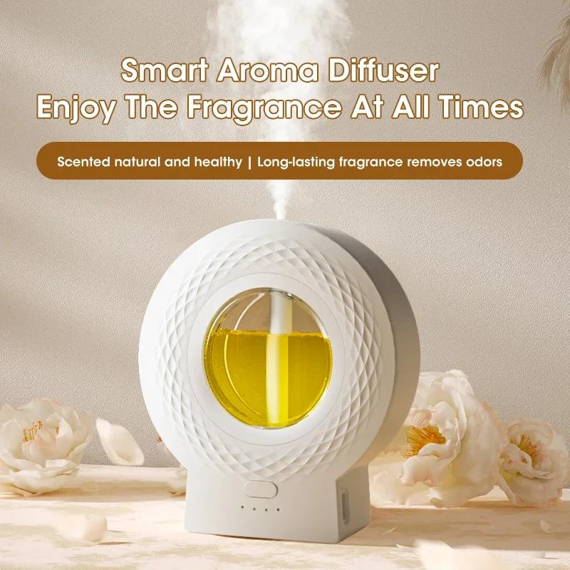 Mini Aromatherapy Machine smart Essential Oil Diffuser USB Wall Mounted Desktop Aromatherapy Nebulizer Car Air Deodorization