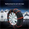Universal Anti-Skid Tire Chains for SUVs, Vans, and Sedans - Snow, Mud, and All-Terrain Grip Solution