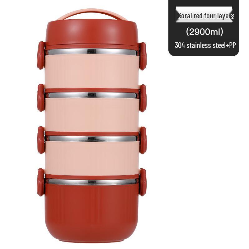 ZISIZ 304 Stainless Steel Insulated Lunch Box