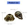 Helmet Skull Soldier Shape Parachute Cord Beads Lanyard Bead Fashion Charm Beads for DIY Lanyard Keychains Pendants
